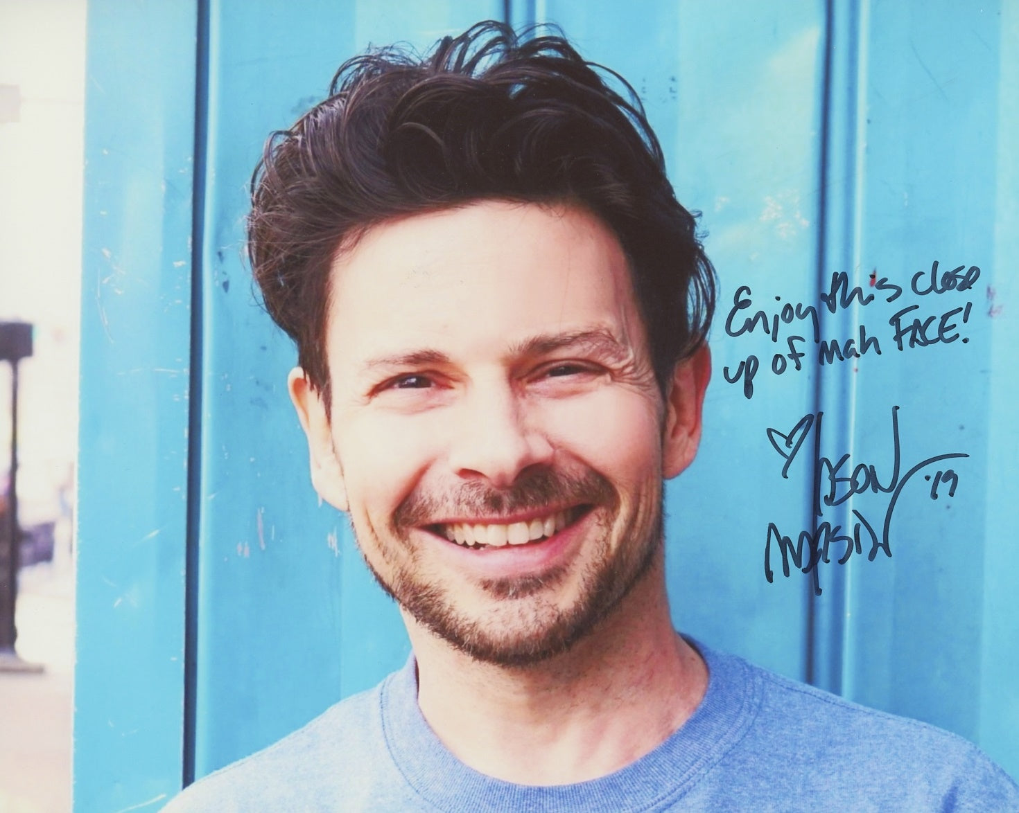 Jason Marsden Model Jason Marsden Signed 8x10 Photo – TopPix Autographs