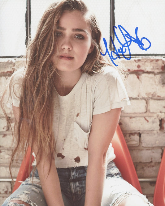 Haley Lu Richardson Signed 8x10 Photo