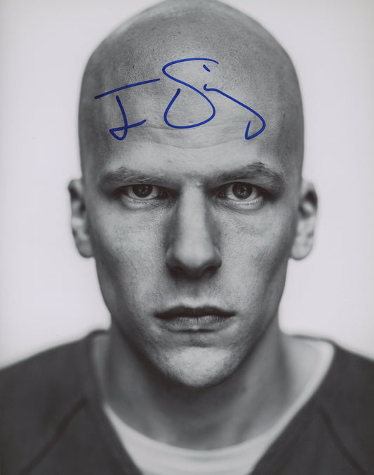 Jesse Eisenberg Signed 8x10 Photo