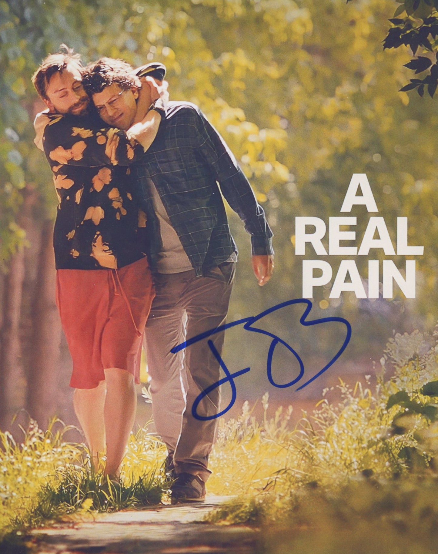 Jesse Eisenberg Signed 8x10 Photo