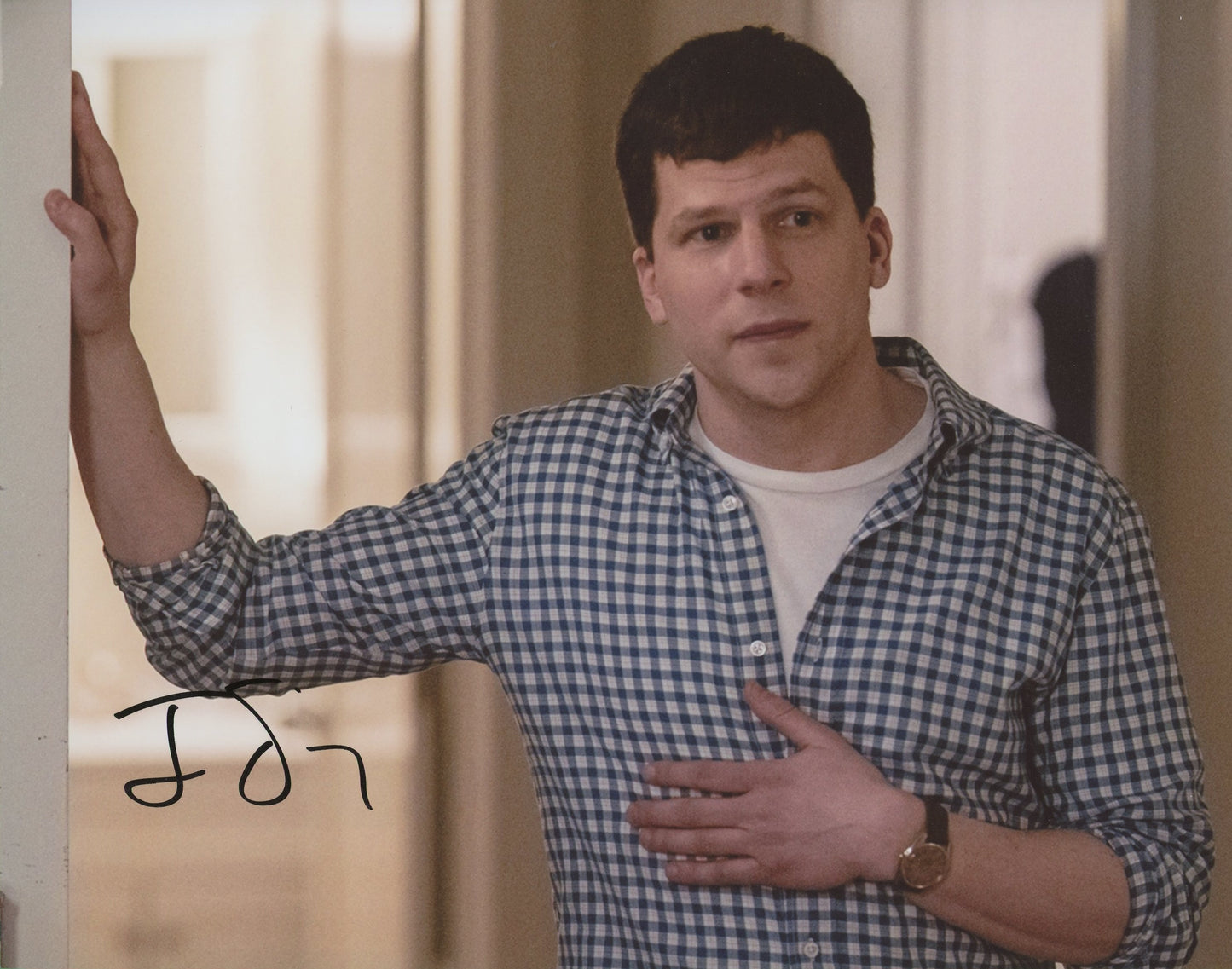 Jesse Eisenberg Signed 8x10 Photo