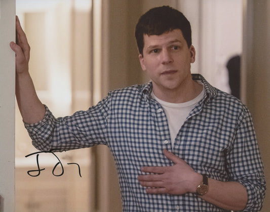 Jesse Eisenberg Signed 8x10 Photo