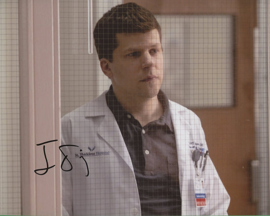 Jesse Eisenberg Signed 8x10 Photo