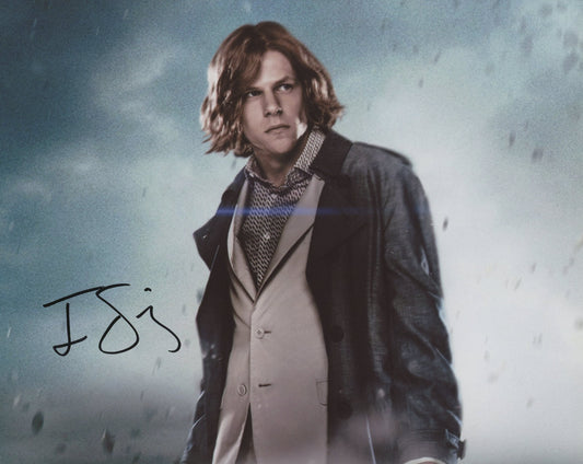 Jesse Eisenberg Signed 8x10 Photo
