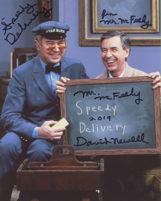 David Newell Signed 8x10 Photo