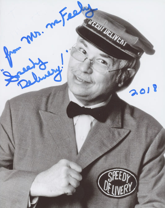 David Newell Signed 8x10 Photo