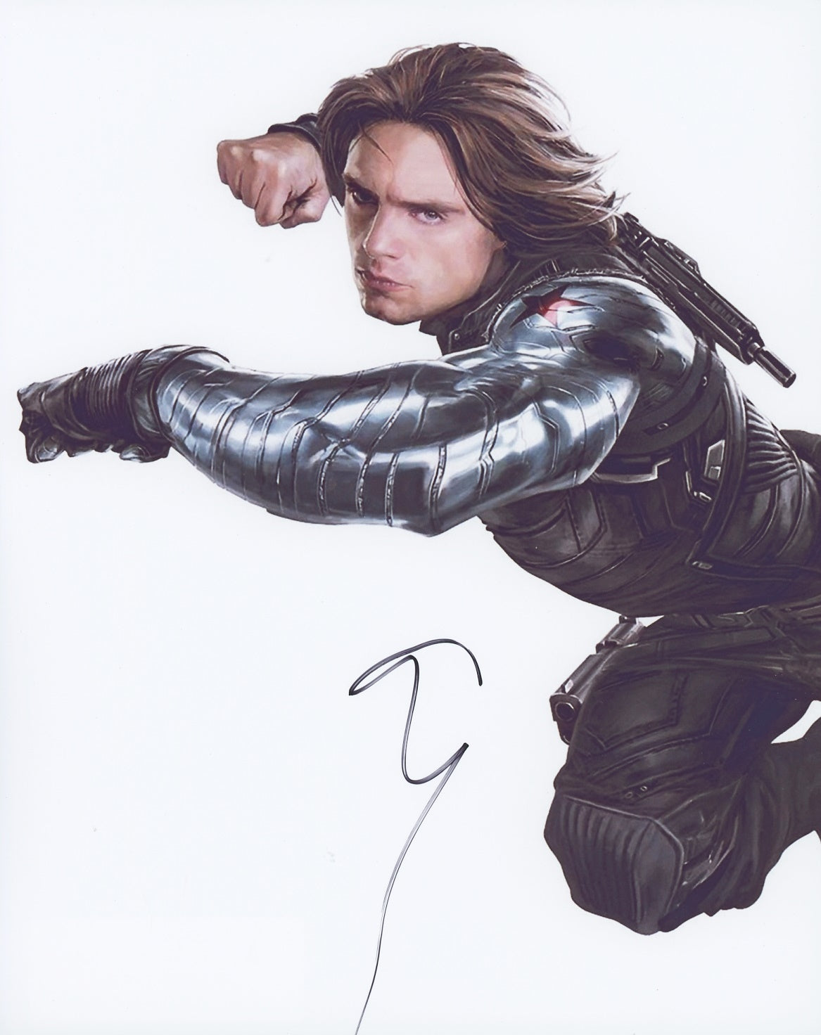 Sebastian Stan Signed 8x10 Photo