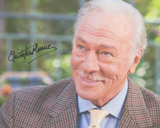 Christopher Plummer Signed 8x10 Photo