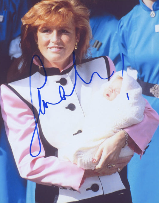 Sarah Ferguson Signed 8x10 Photo