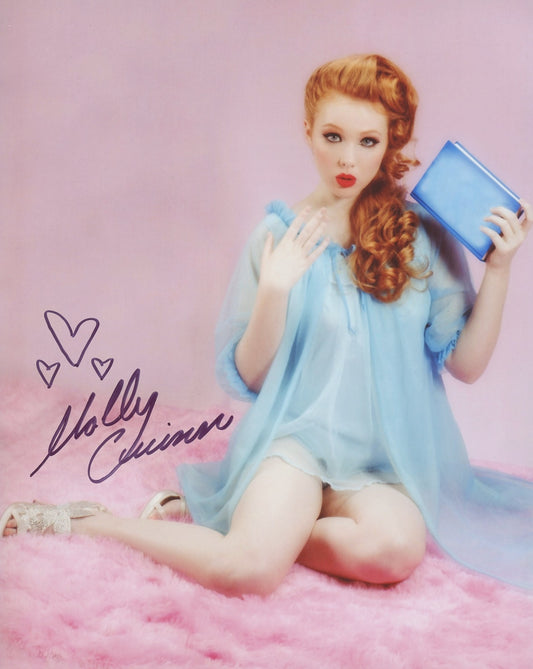 Molly C. Quinn Signed 8x10 Photo