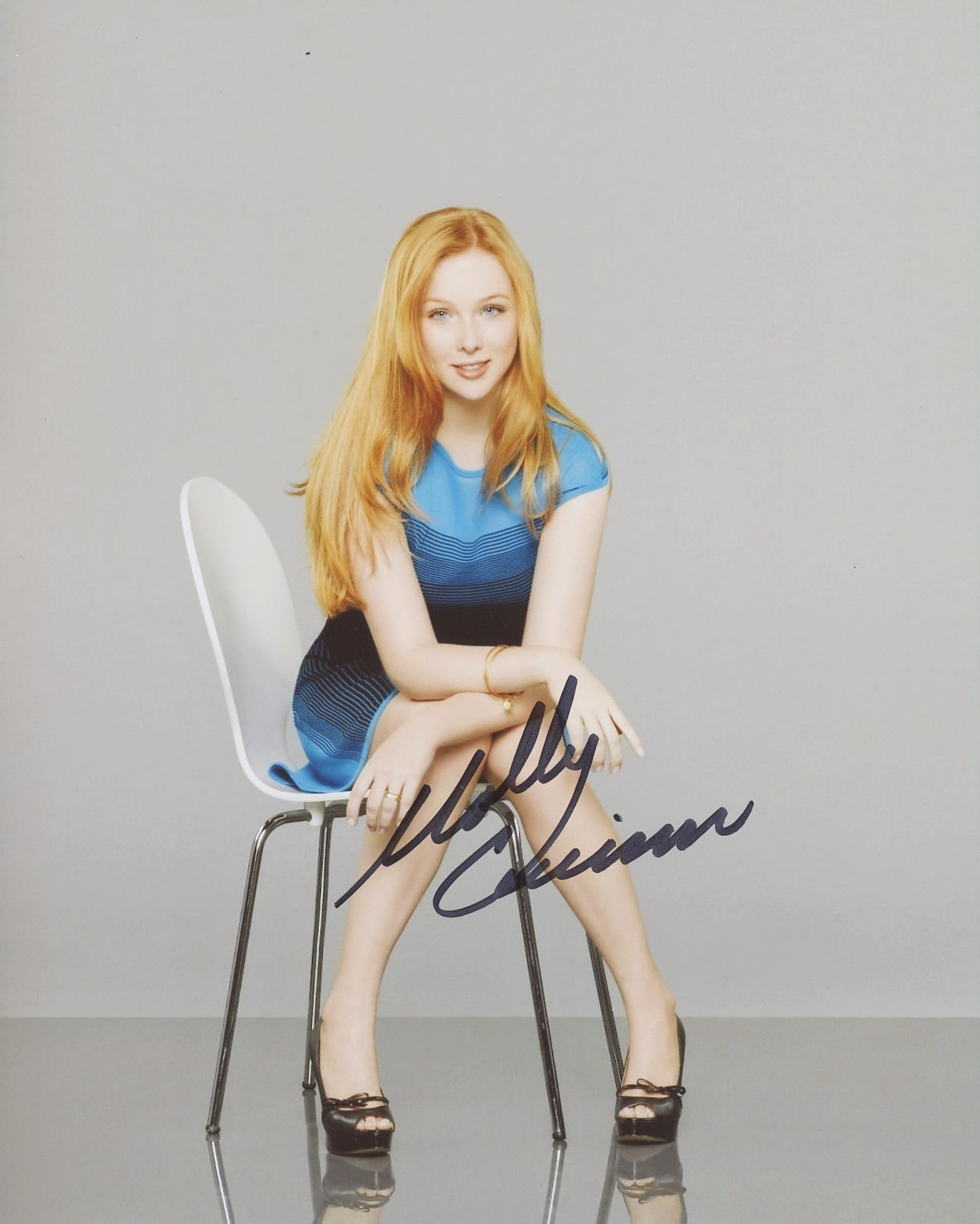 Molly C. Quinn Signed 8x10 Photo