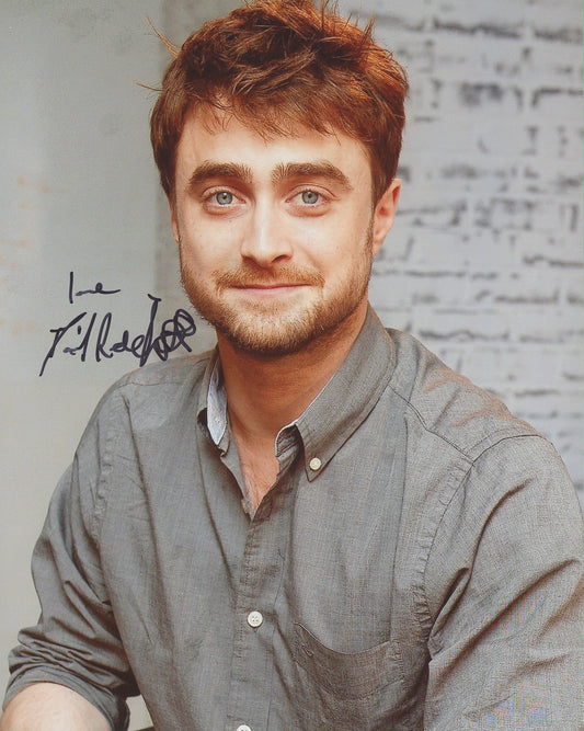 Daniel Radcliffe Signed 8x10 Photo