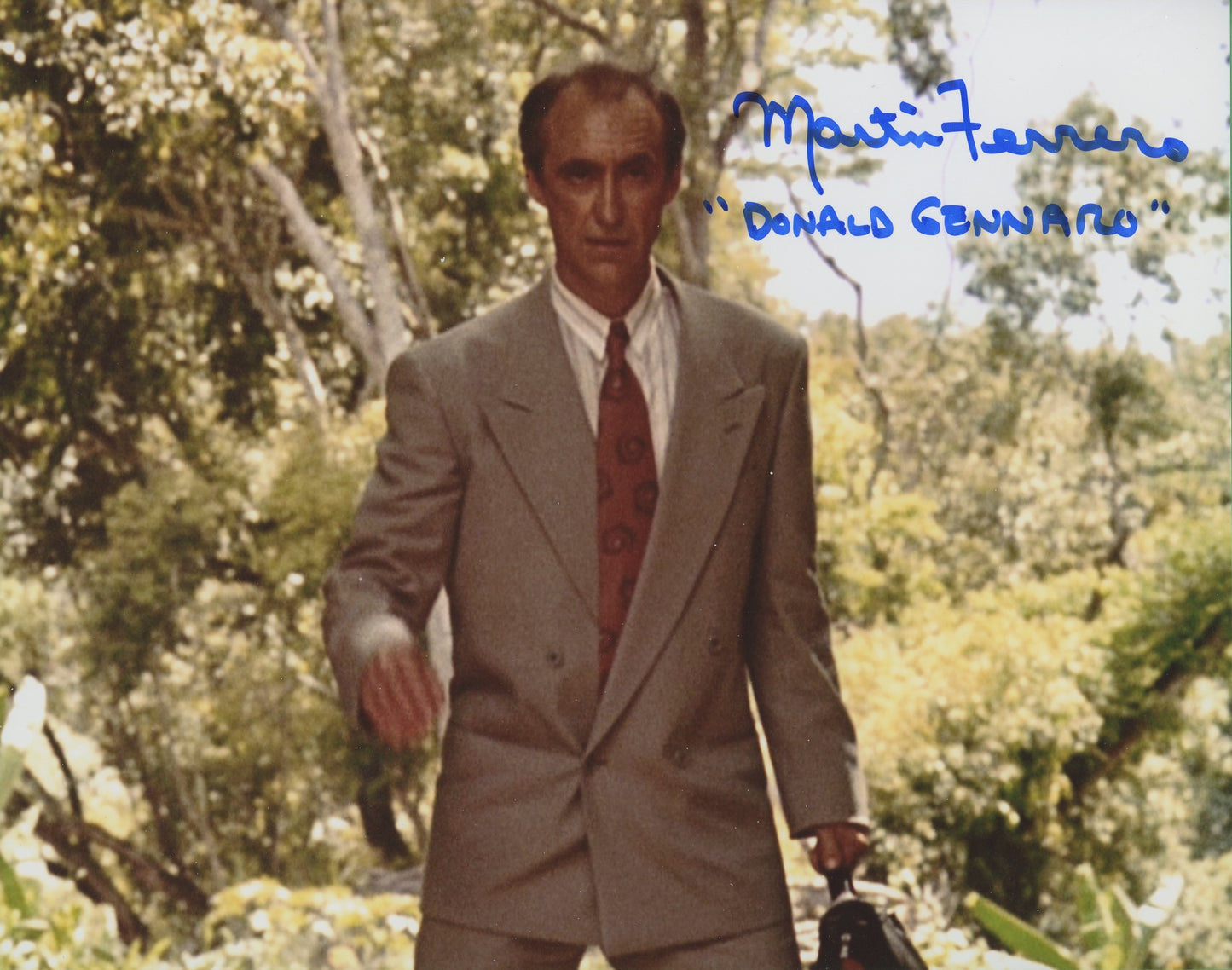 Martin Ferrero Signed 8x10 Photo