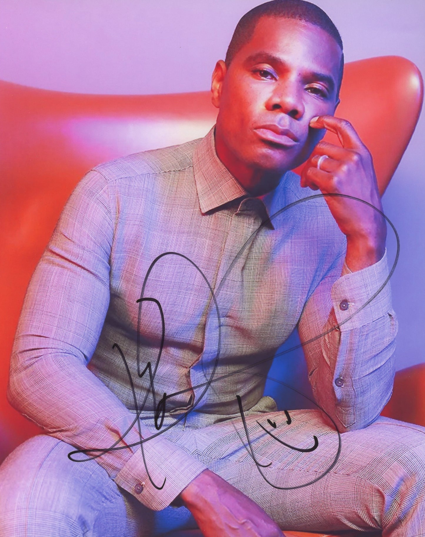 Kirk Franklin Signed 8x10 Photo