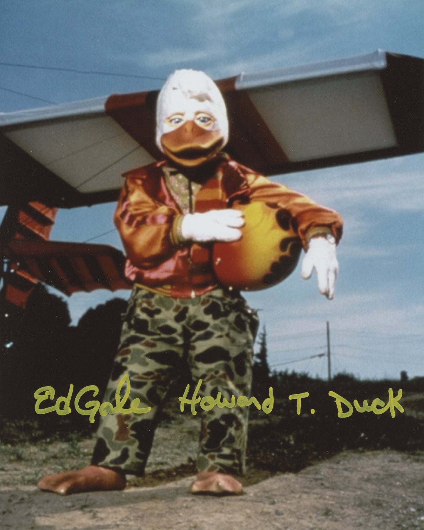 Ed Gale Signed 8x10 Photo