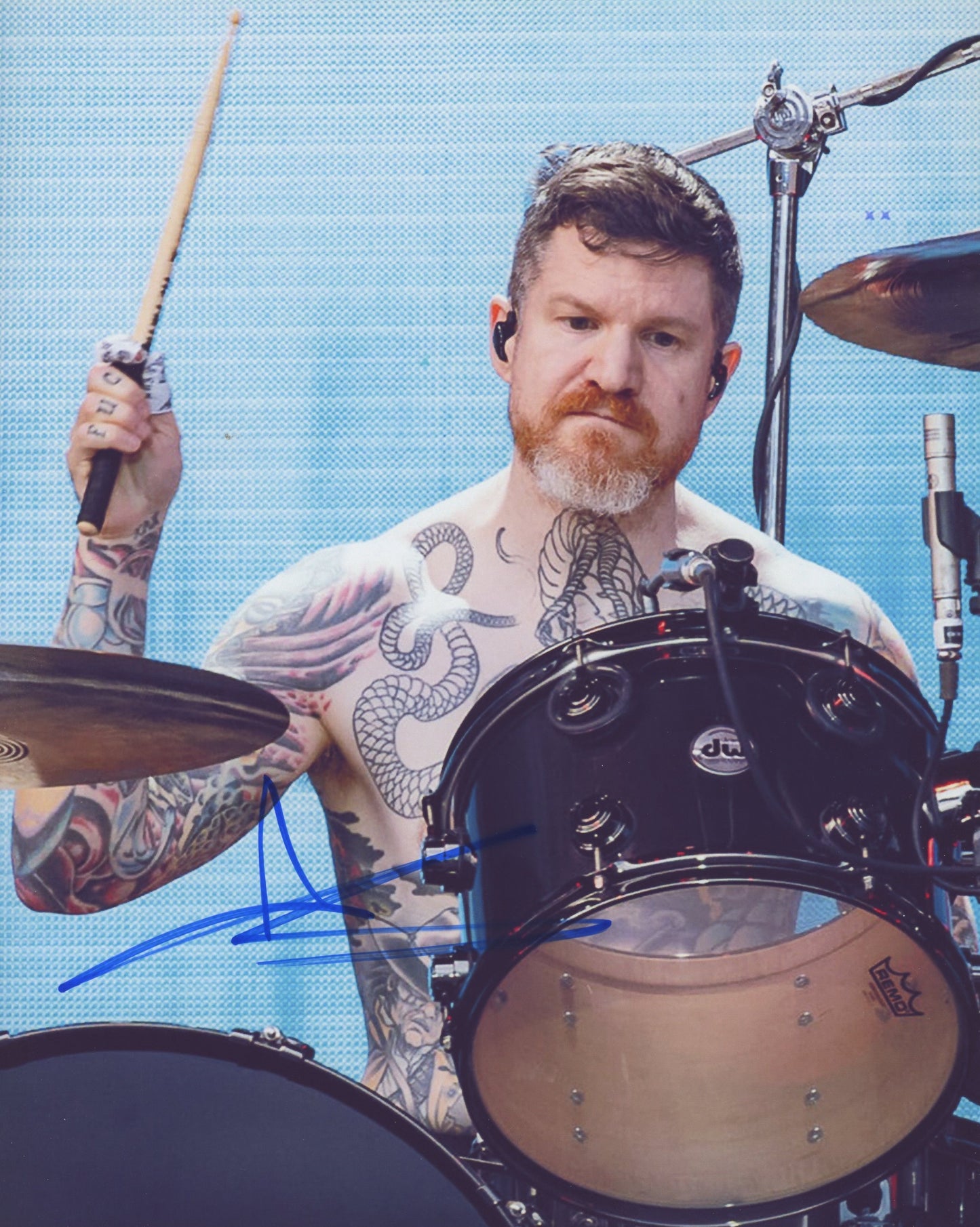 Andy Hurley Signed 8x10 Photo