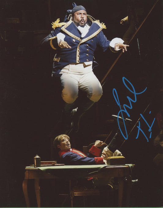 James Monroe Iglehart Signed 8x10 Photo