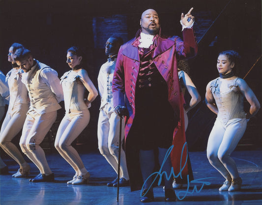 James Monroe Iglehart Signed 8x10 Photo