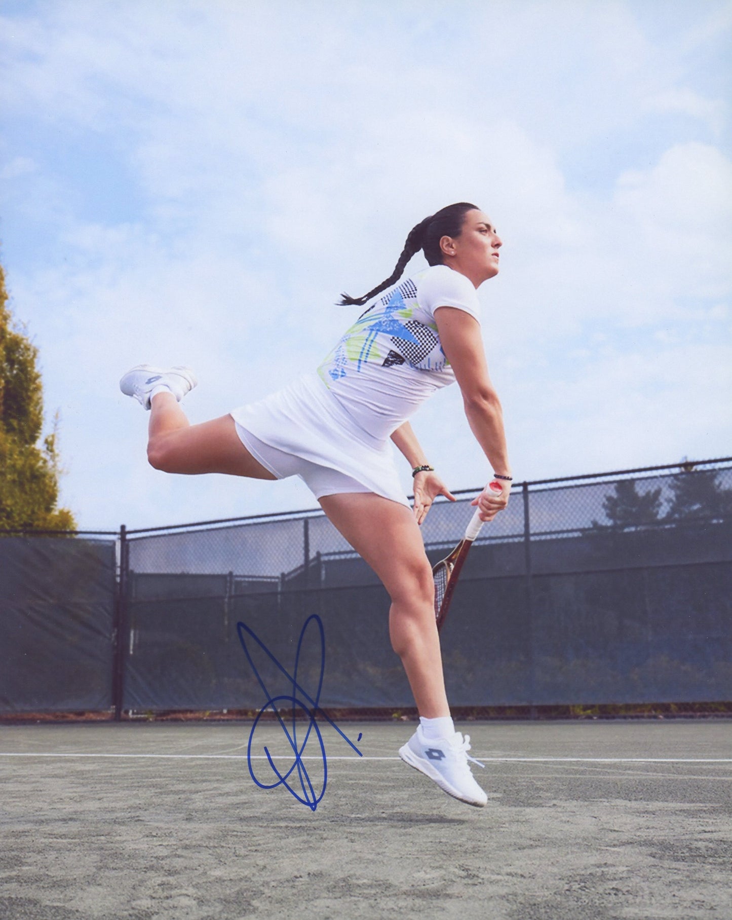 Ons Jabeur Signed 8x10 Photo