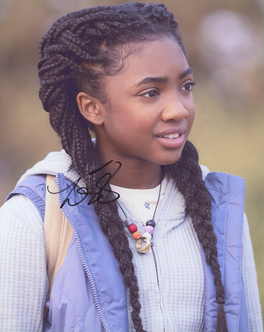 Leah Sava Jeffries Signed 8x10 Photo