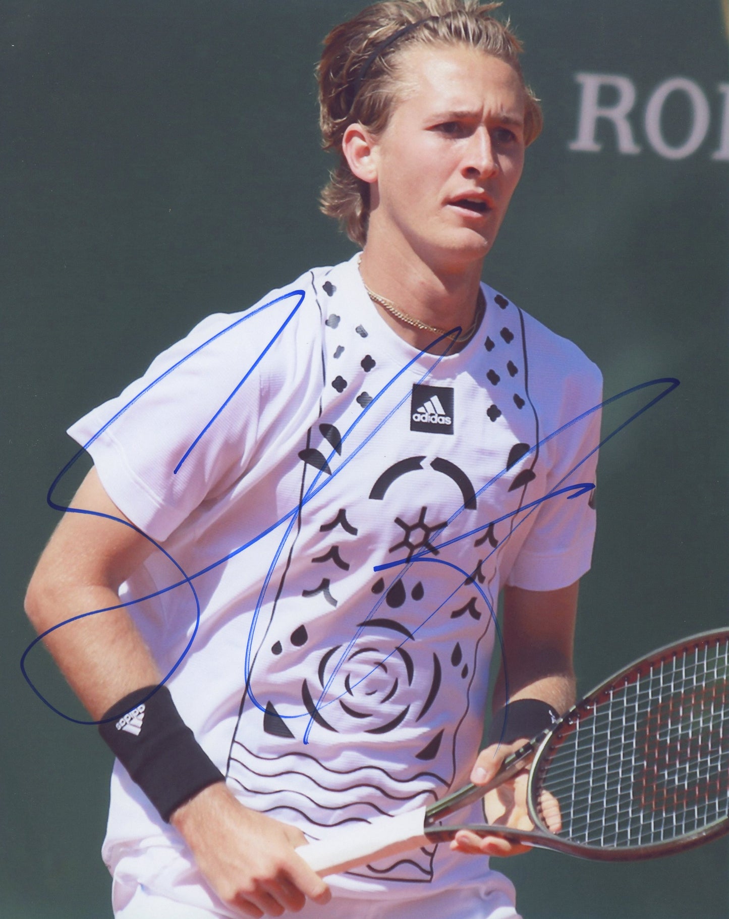 Sebastian Korda Signed 8x10 Photo