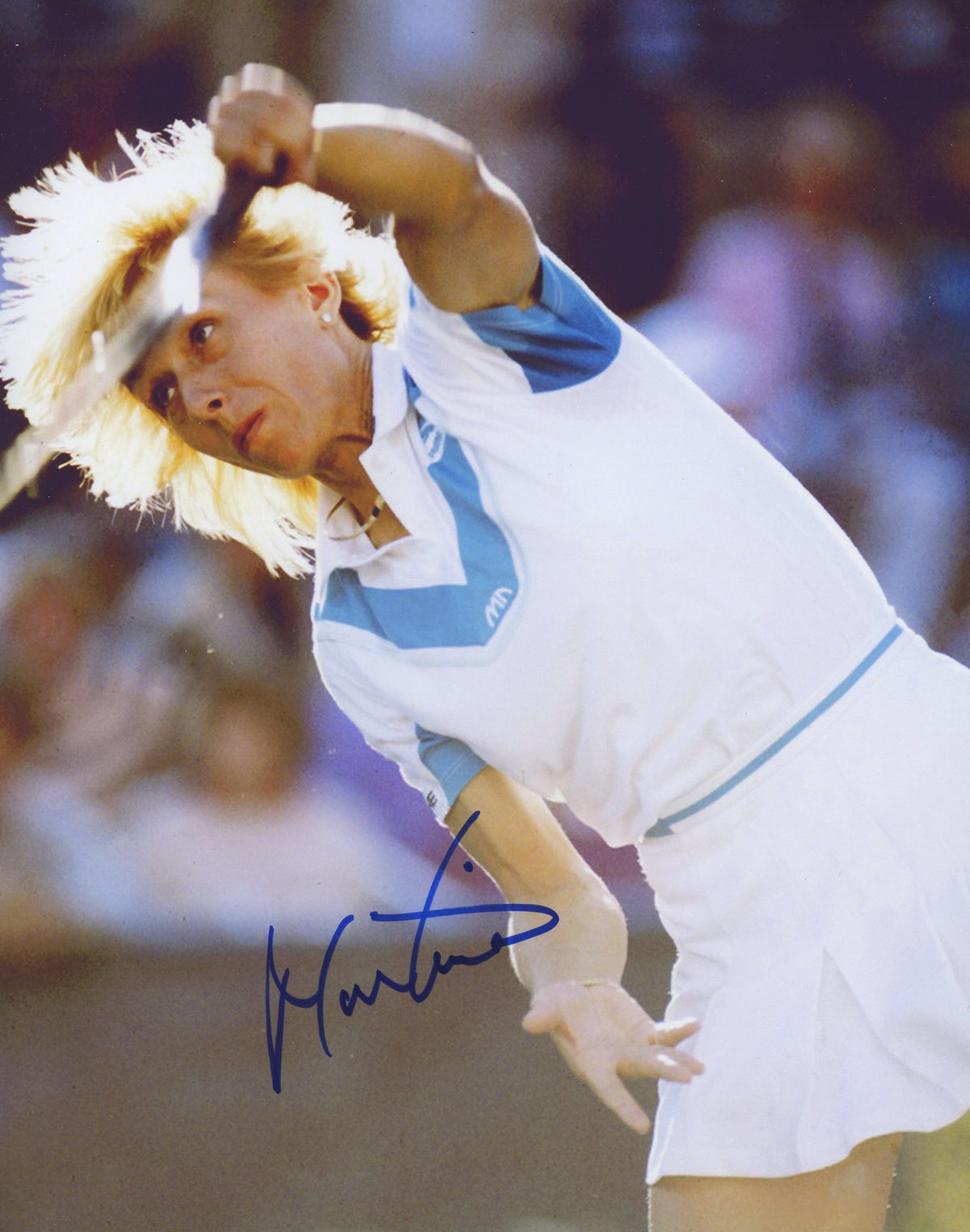 Martina Navratilova Signed 8x10 Photo