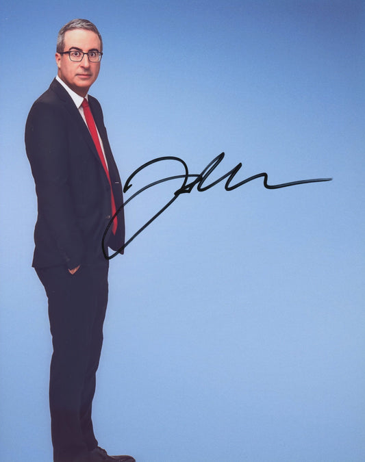 John Oliver Signed 8x10 Photo