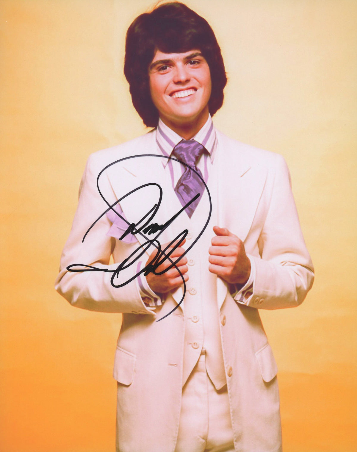 Donny Osmond Signed 8x10 Photo