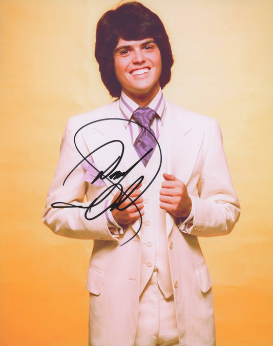 Donny Osmond Signed 8x10 Photo