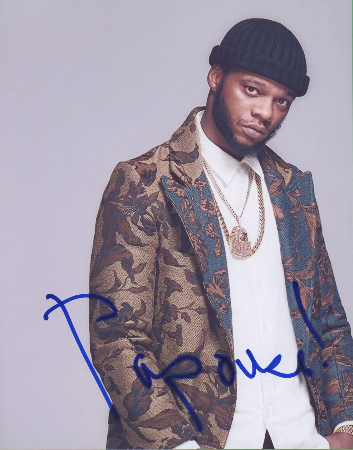 Papoose Signed 8x10 Photo