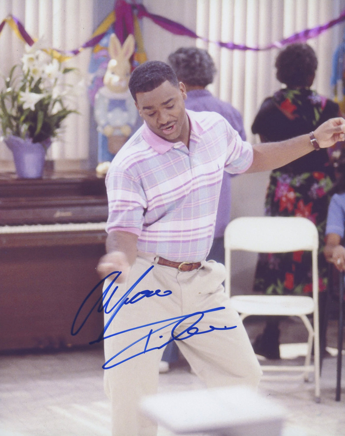 Alfonso Ribeiro Signed 8x10 Photo