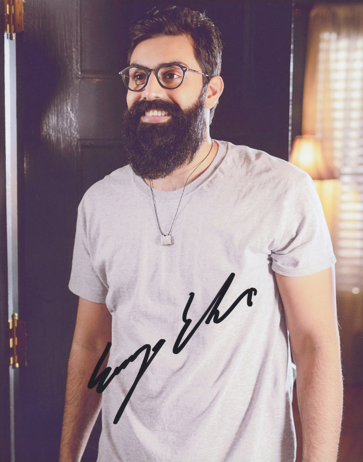Saagar Shaikh Signed 8x10 Photo