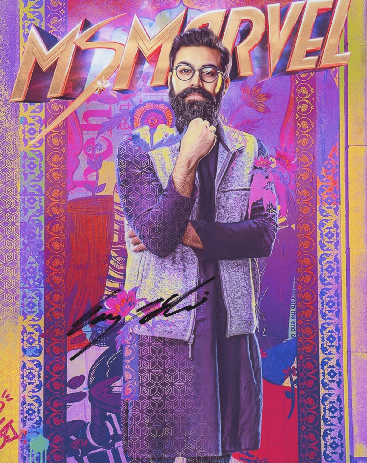 Saagar Shaikh Signed 8x10 Photo
