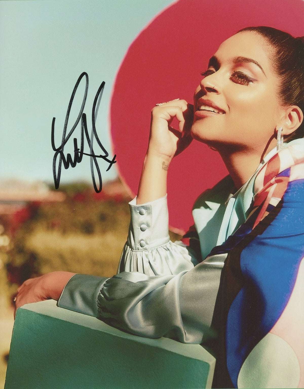 Lilly Singh Signed 8x10 Photo