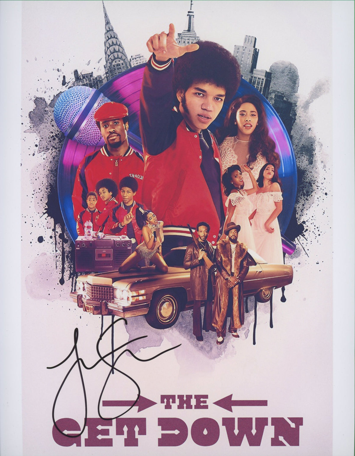 Justice Smith Signed 8x10 Photo