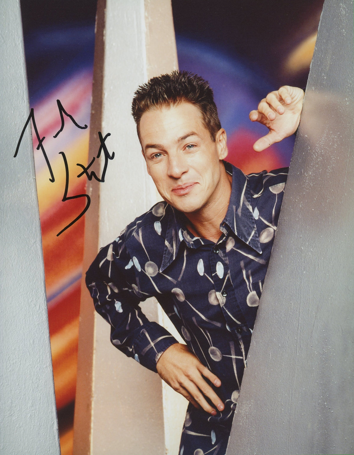 French Stewart Signed 8x10 Photo