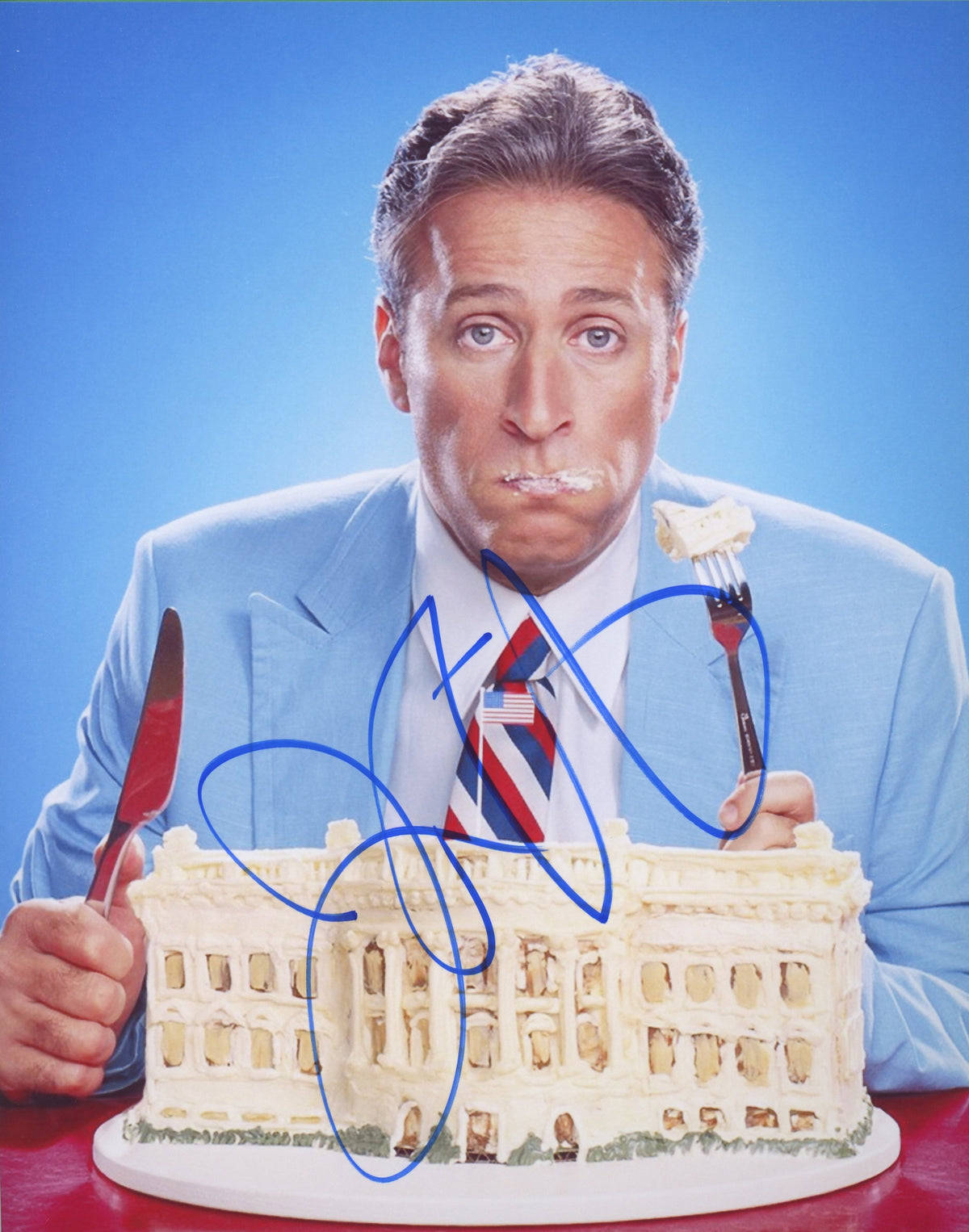 Jon Stewart Signed 8x10 Photo