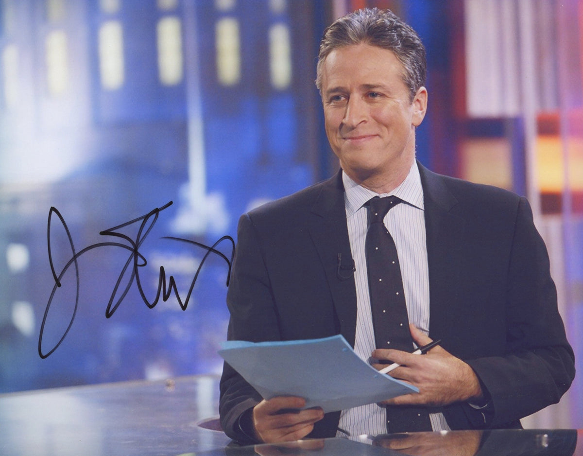 Jon Stewart Signed 8x10 Photo