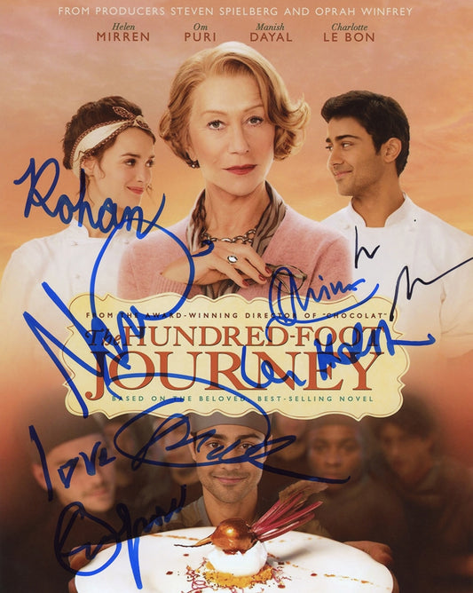 The Hundred-Foot Journey Signed 8x10 Photo - Video Proof