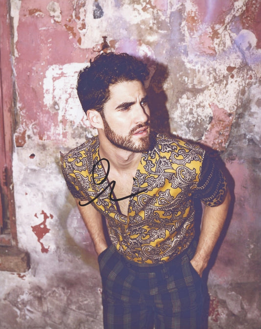 Darren Criss Signed 8x10 Photo