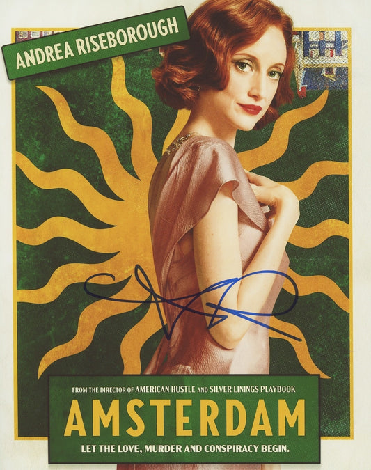 Andrea Riseborough Signed 8x10 Photo