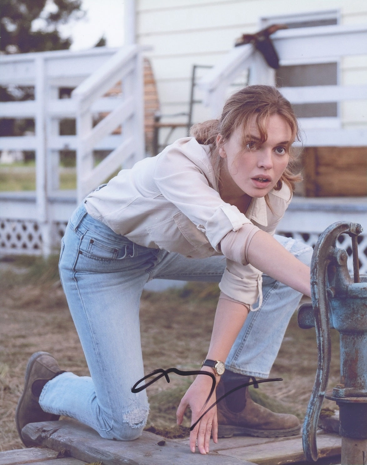 Odessa Young Signed 8x10 Photo