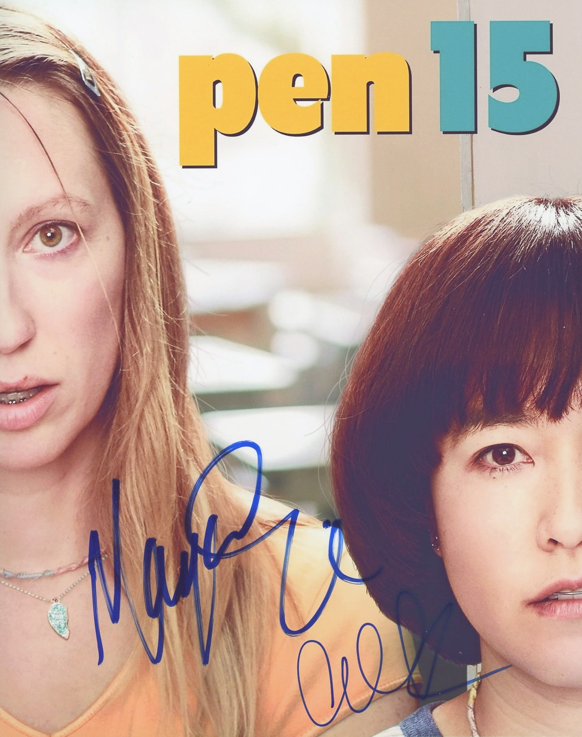 Maya Erskine & Anna Konkle Signed 8x10 Photo