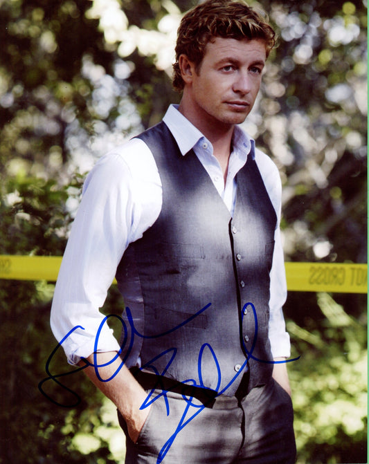 Simon Baker Signed 8x10 Photo