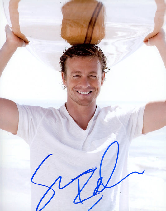 Simon Baker Signed 8x10 Photo