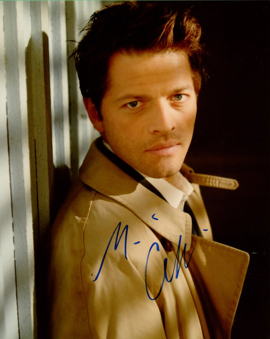 Misha Collins Signed 8x10 Photo - Video Proof