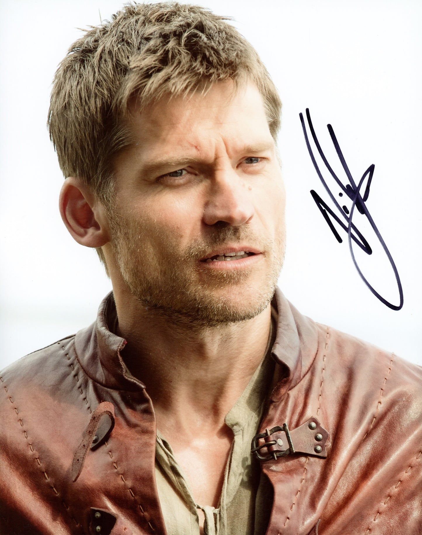 Nikolaj Coster-Waldau Signed 8x10 Photo