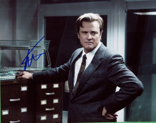 Colin Firth Signed 8x10 Photo