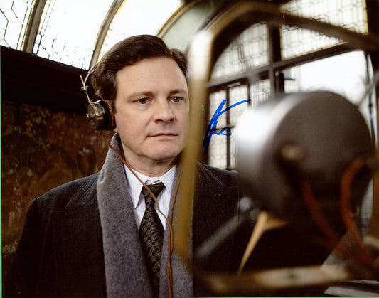 Colin Firth Signed 8x10 Photo