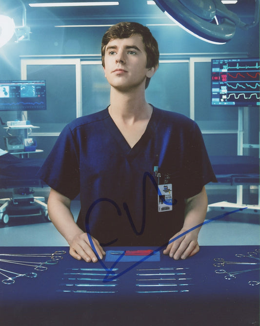 Freddie Highmore Signed 8x10 Photo